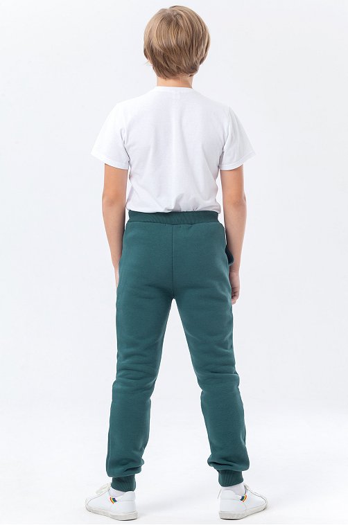 Теплые брюки из футера с начесом для мальчика Bonito