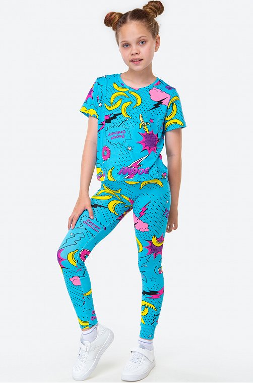 Летний костюм из бамбука для девочки Bonito