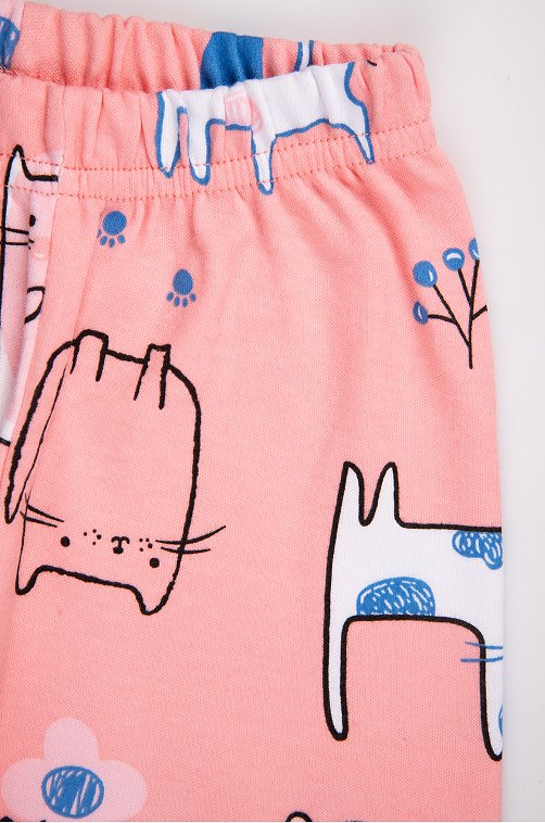 Хлопковая пижама для девочки Bonito