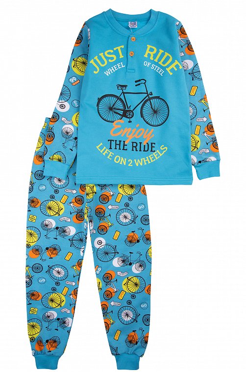 Пижама для мальчика Bonito 6613317 голубой купить оптом в HappyWear.ru