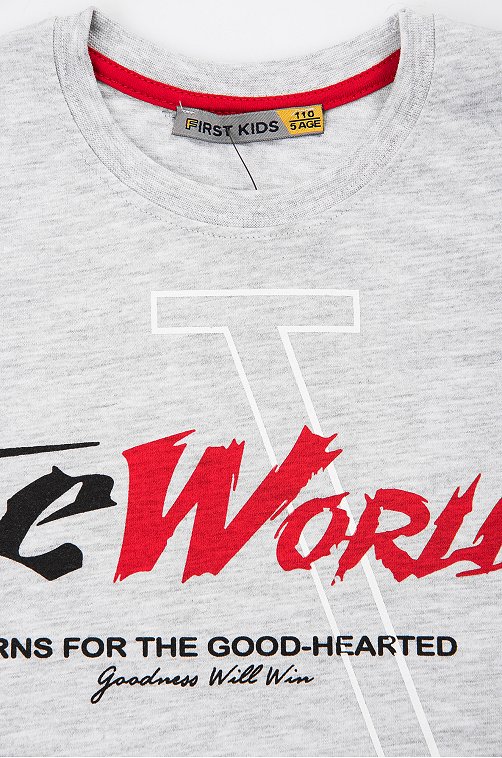 Футболка для мальчика FIRST KIDS