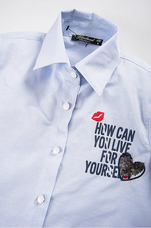 Рубашка для девочки BLUELAND