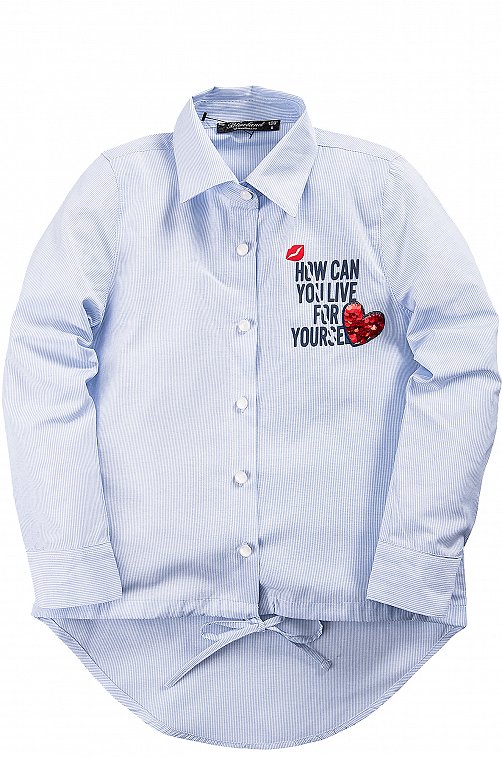 Рубашка для девочки BLUELAND