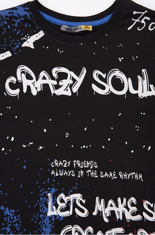 Футболка  для мальчика FIRST KIDS