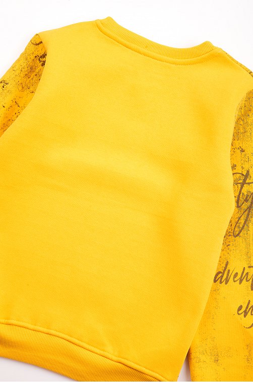 Утепленный джемпер для мальчика First Kids