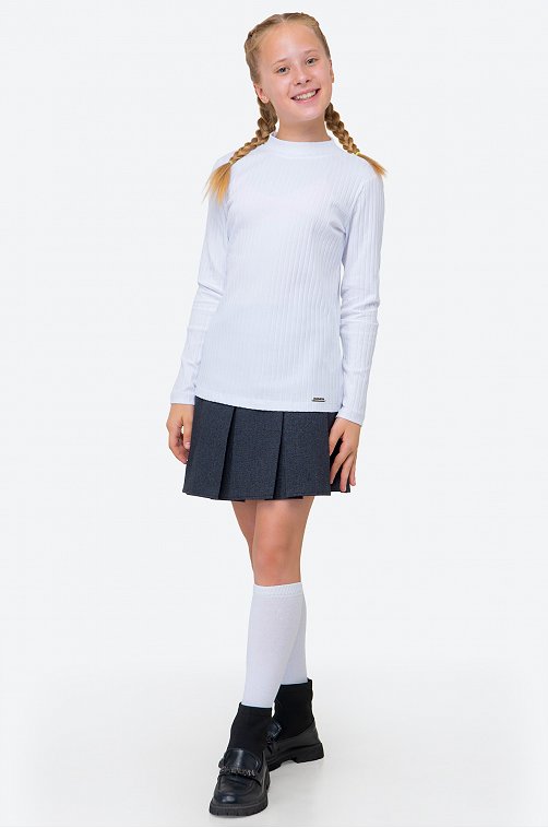 Водолазка в рубчик для девочки Blueland