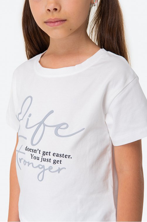 Футболка для девочки First Kids