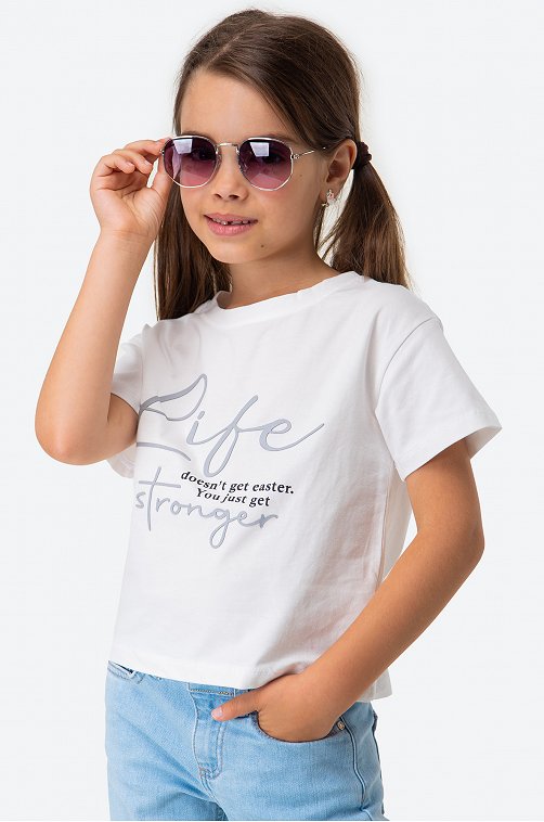 Футболка для девочки First Kids