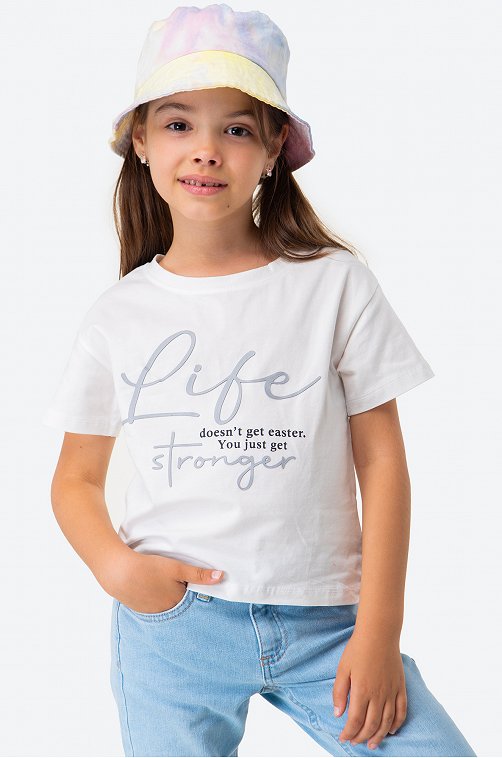 Футболка для девочки First Kids