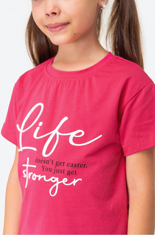 Футболка для девочки First Kids