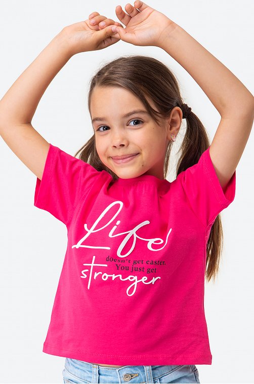 Футболка для девочки First Kids