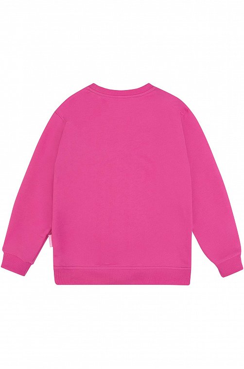 Свитшот для девочки из футера Bossa Nova