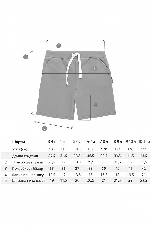 Шорты из футера для мальчика Bossa Nova