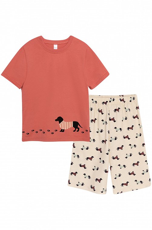 Детская хлопковая пижама из супрема Bossa Nova