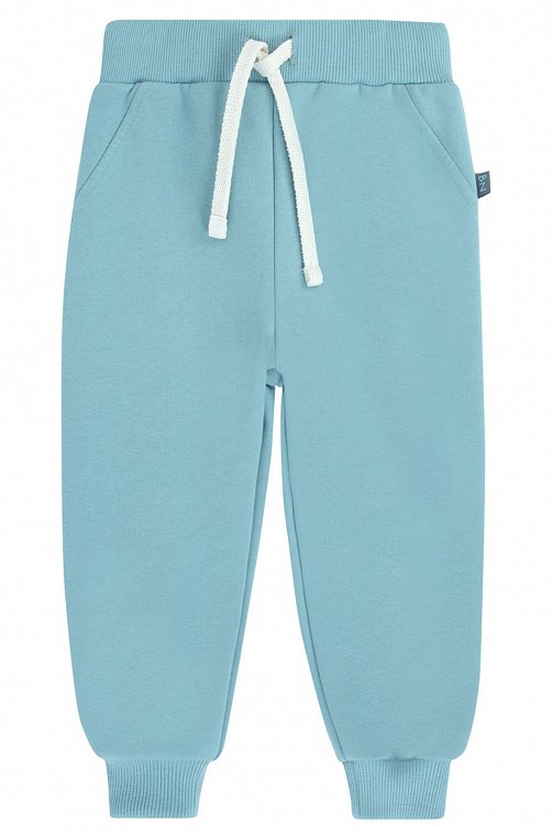 Теплые брюки из футера с начесом для девочки Bossa Nova