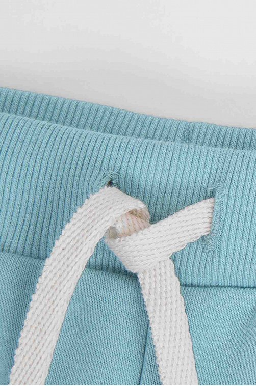 Теплые брюки из футера с начесом для девочки Bossa Nova