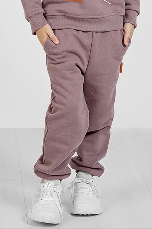Теплые брюки из футера с начесом для мальчика Bossa Nova