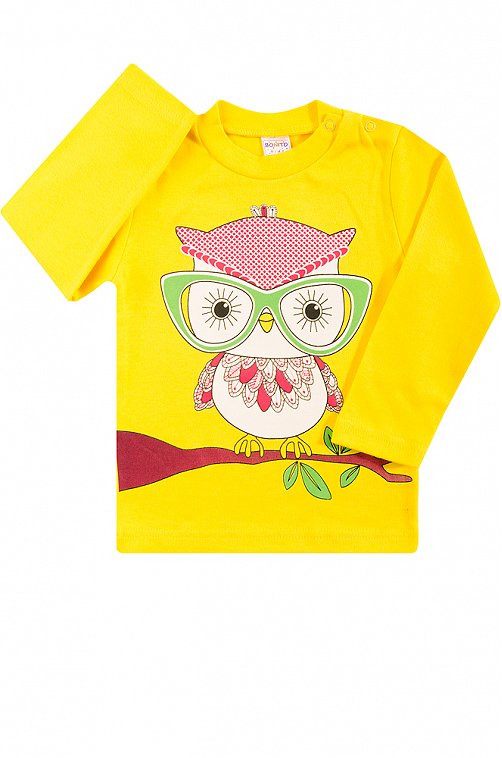 Лонгслив для девочки Bonito