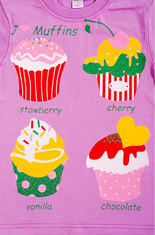 Футболка для девочки Bonito