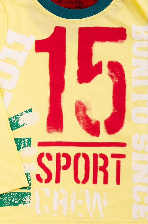 Лонгслив для мальчика Bonito