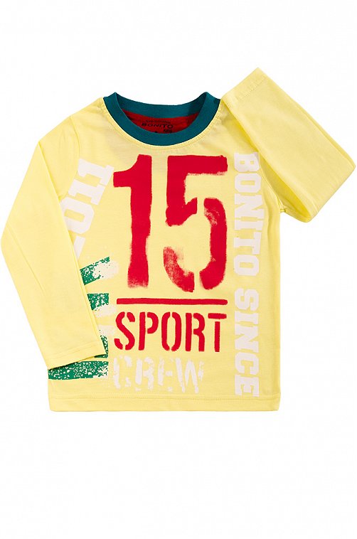 Лонгслив для мальчика Bonito