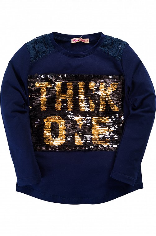 Лонгслив для девочки Bonito