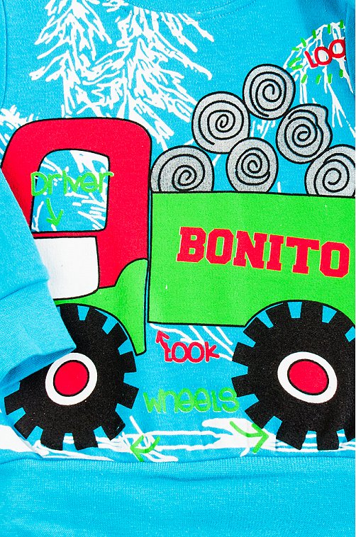 Лонгслив для мальчика Bonito