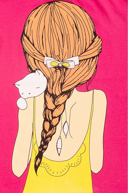 Футболка для девочки Bonito