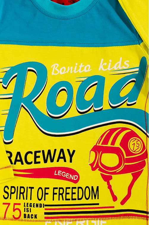 Лонгслив для мальчика Bonito