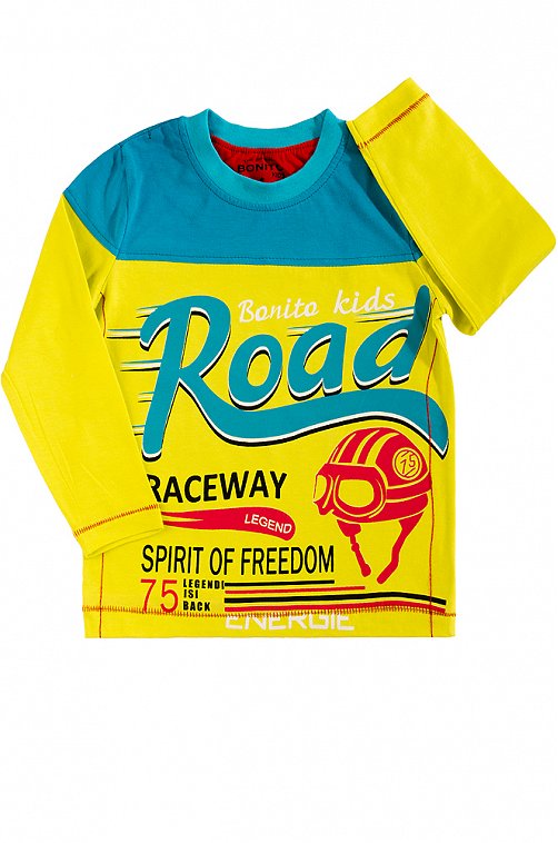 Лонгслив для мальчика Bonito