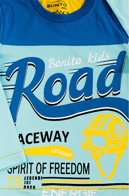 Лонгслив для мальчика Bonito