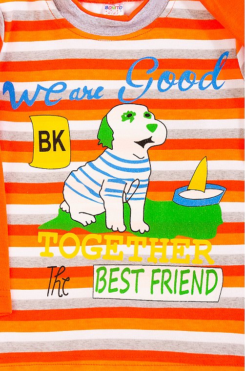 Лонгслив для мальчика Bonito