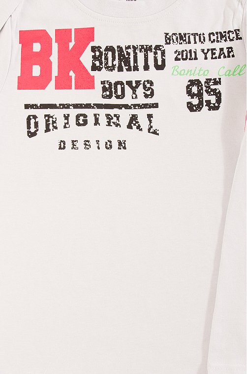 Лонгслив для мальчика Bonito