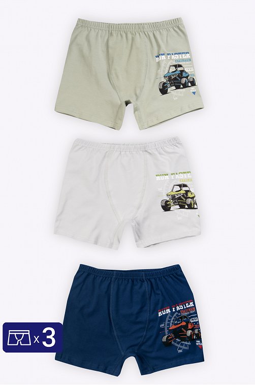 Трусы для мальчика 3шт. Baykar