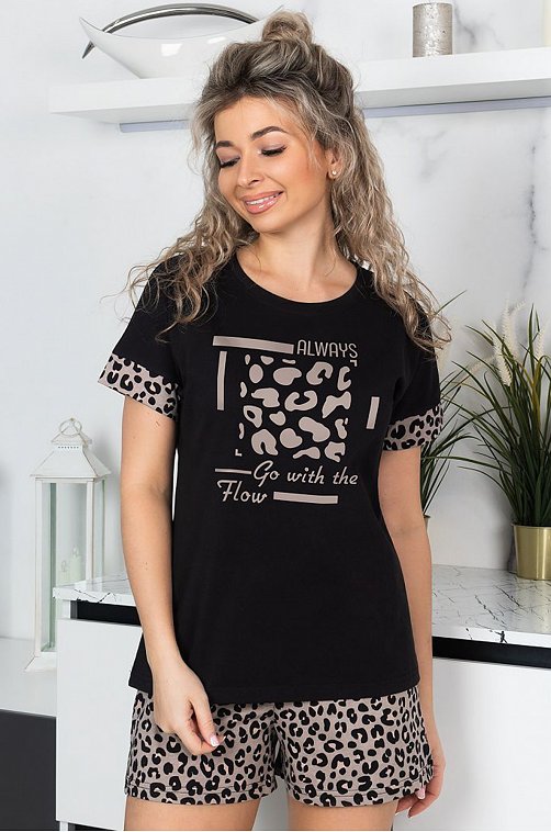 Женский хлопковый костюм Brosko