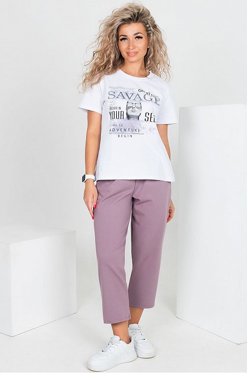 Женский костюм из футера Brosko