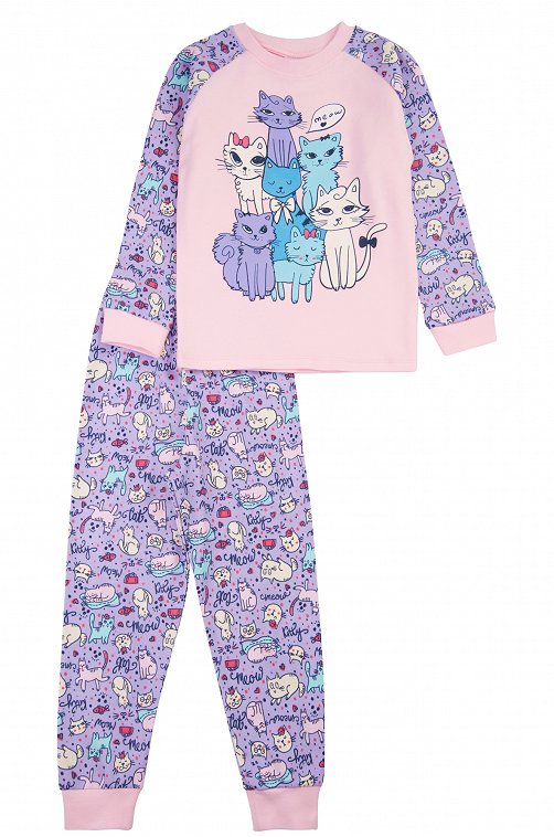 Пижама для девочки Baby Style 6613333 мультиколор купить оптом в HappyWear.ru