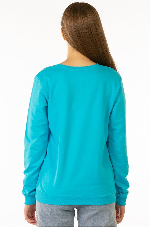 Свитшот для девочки из футера двухнитки Baby Style