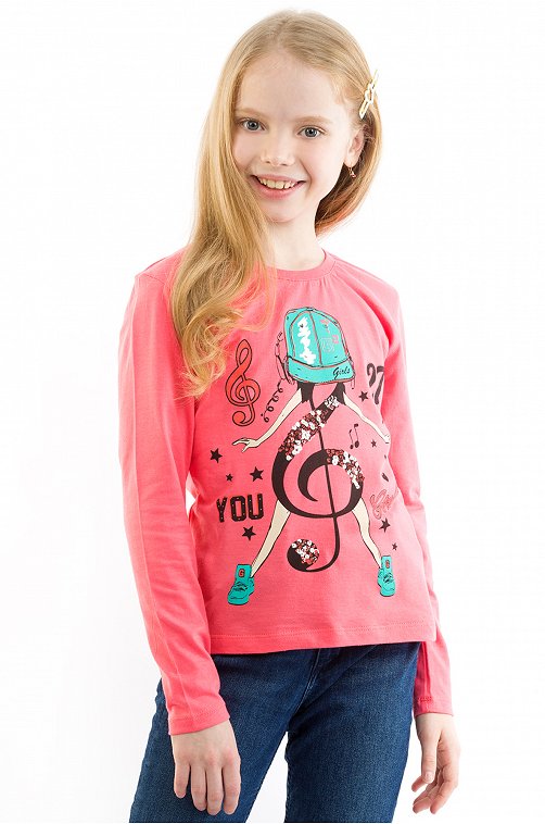 Лонгслив для девочки Baby Style