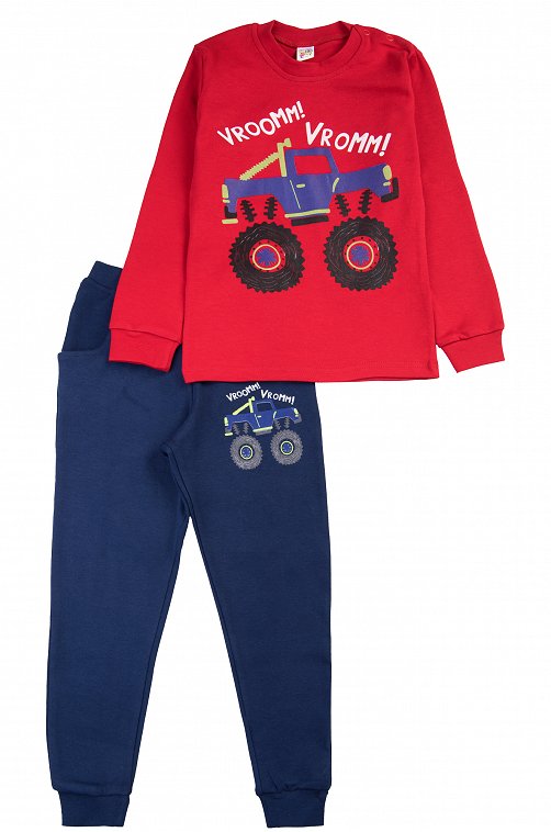 Костюм для мальчика Baby Style 6613341 мультиколор купить оптом в HappyWear.ru