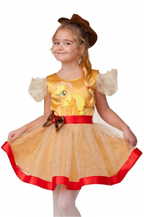 Карнавальное платье для девочки Эпплджек Батик