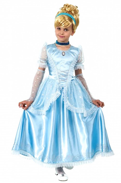 Карнавальное платье для девочки Золушка Батик