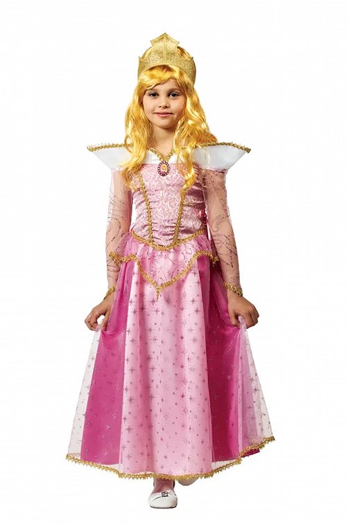 Карнавальный костюм для девочки Принцесса Аврора Батик