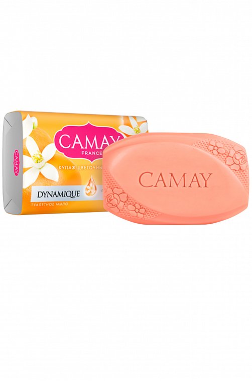 Мыло туалетное Динамик с ароматом розового грейпфрута 85 г Camay