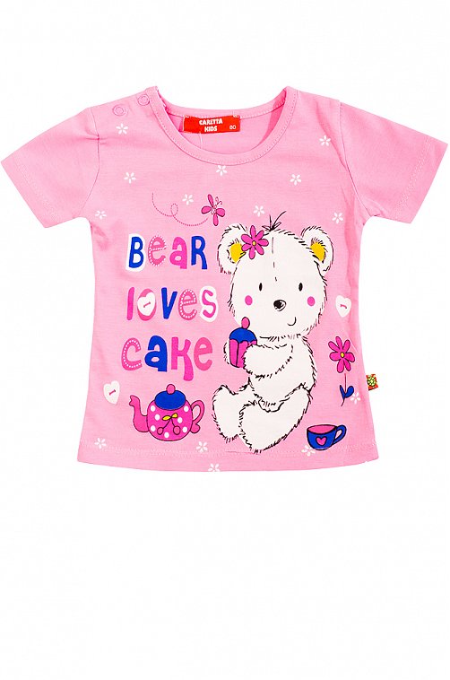 Футболка для девочки Caretta kids