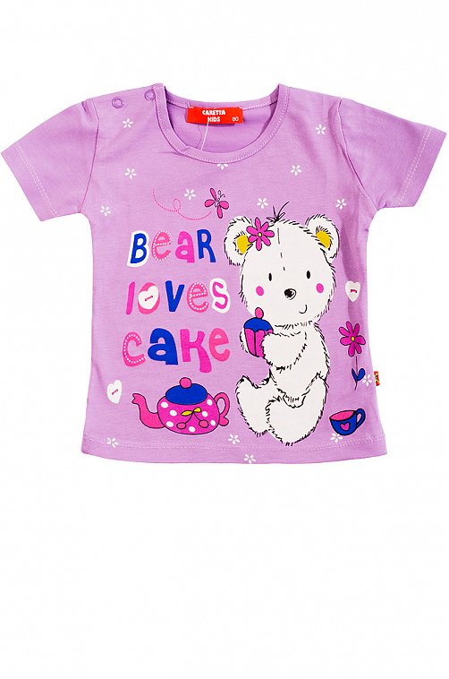 Футболка для девочки Caretta kids