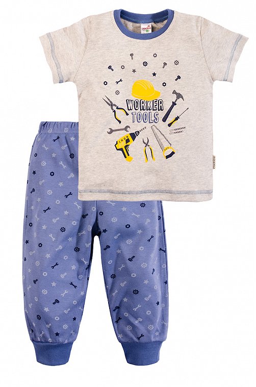 Пижама для мальчика Crockid