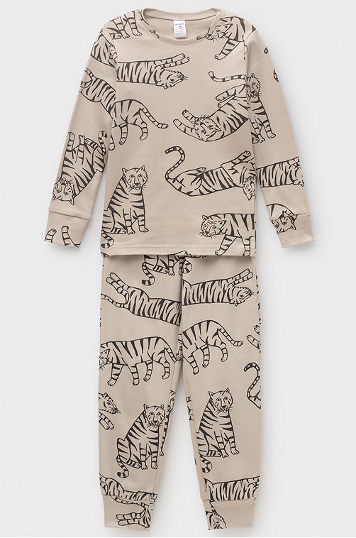 Хлопковая пижама для мальчика Crockid