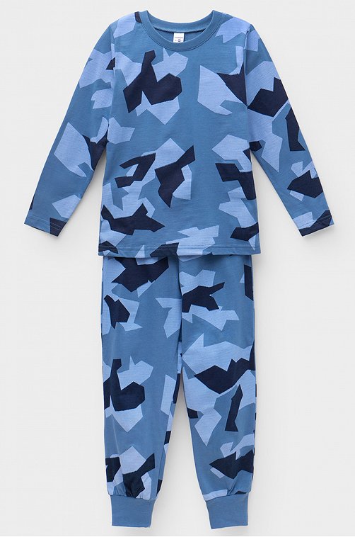 Хлопковая пижама для мальчика Crockid
