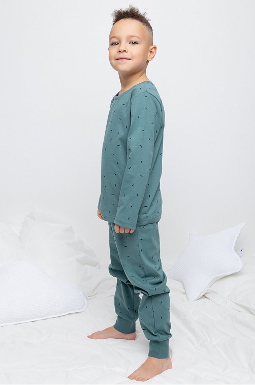 Хлопковая пижама для мальчика Crockid